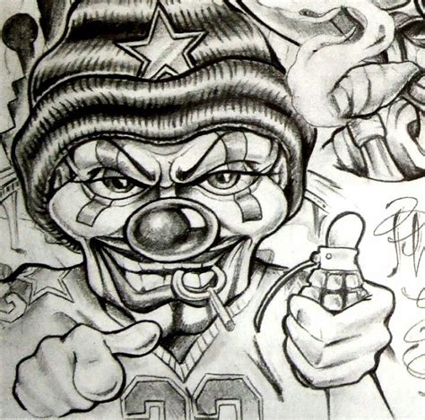 pachuco cross|chicano gangster clowns tattoo art.